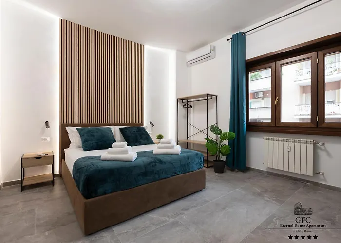 Gfc Eternal Rome Apartment - 5Min To Tiburtina Station Metrob, 2 Bathrooms, Terrace, A-C