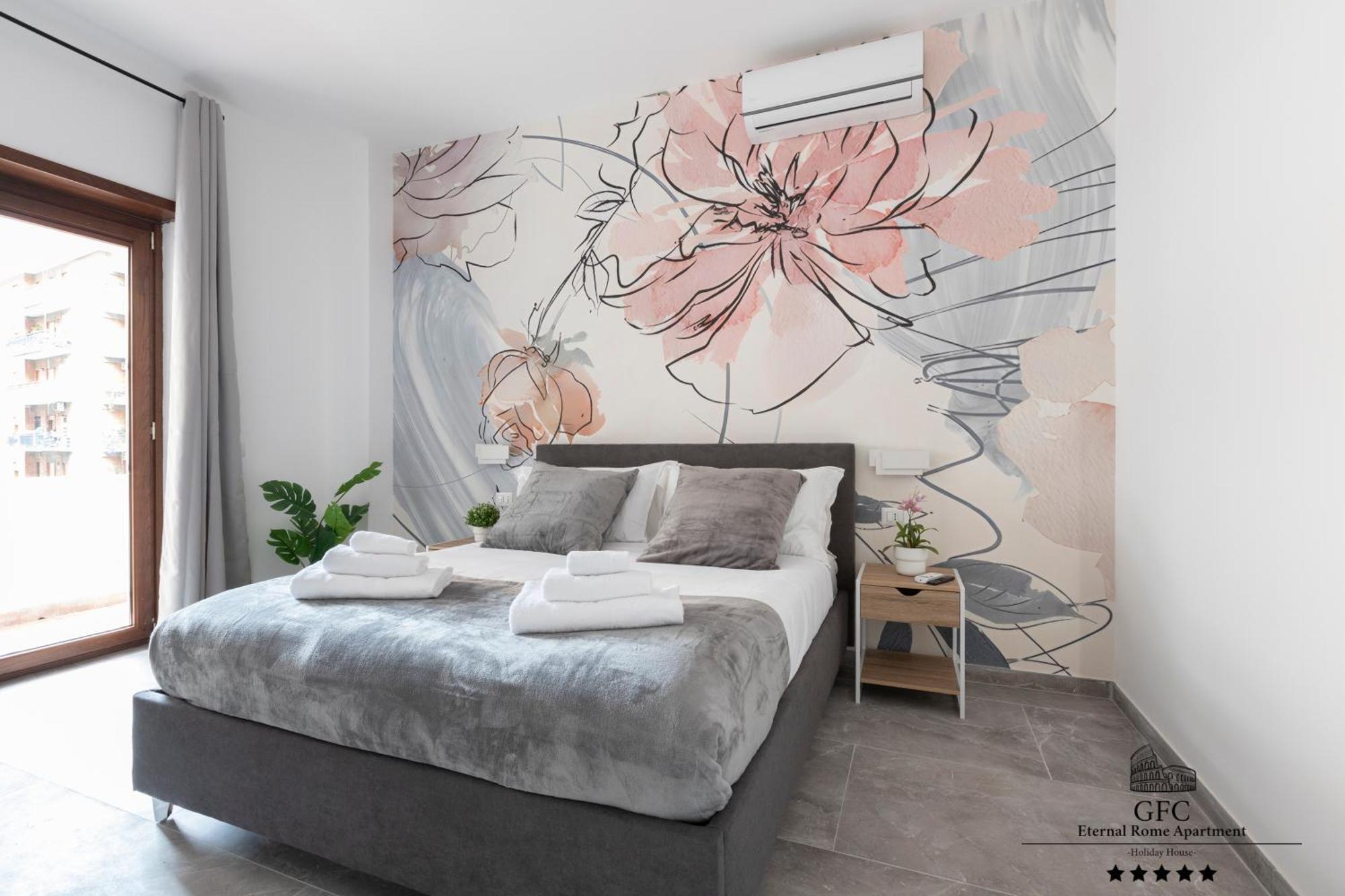 Gfc Eternal - 5min To Tiburtina Station Metrob, 2 Bathrooms, Terrace, A-c Apartment *