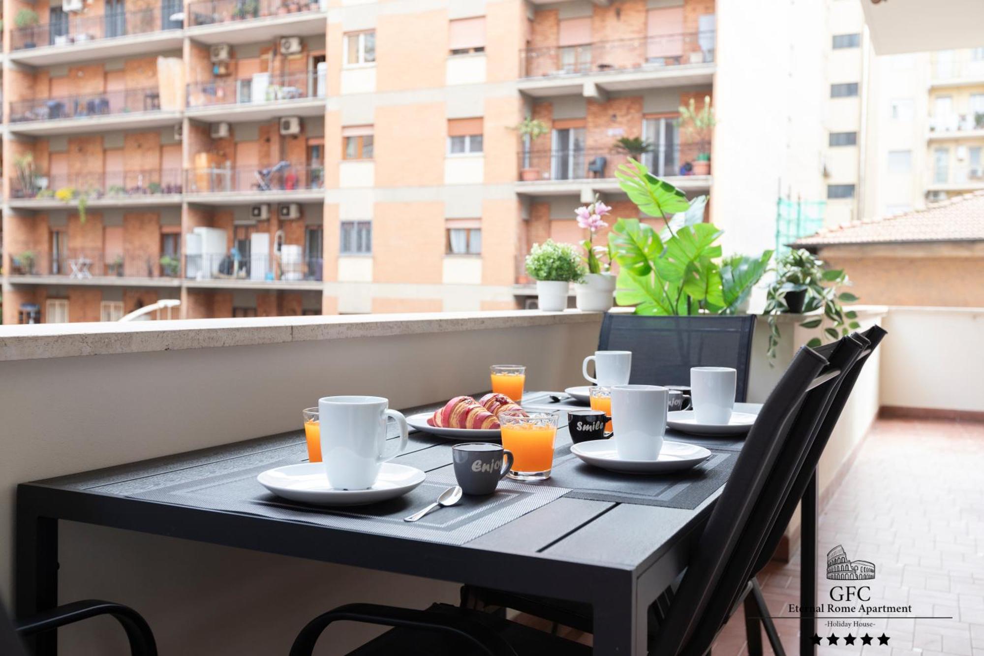 Gfc Eternal - 5min To Tiburtina Station Metrob, 2 Bathrooms, Terrace, A-c Apartment Rom