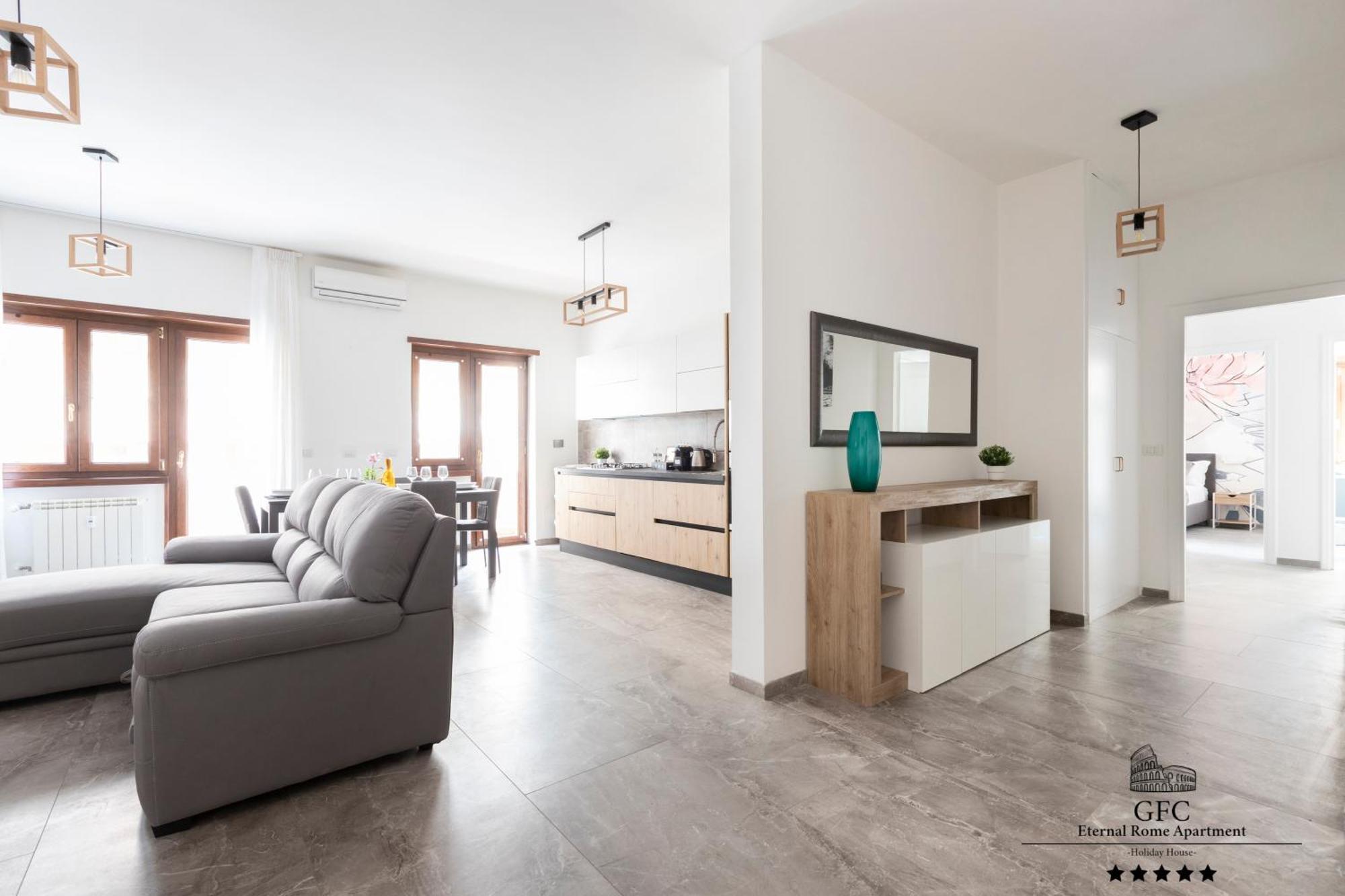Gfc Eternal - 5min To Tiburtina Station Metrob, 2 Bathrooms, Terrace, A-c *