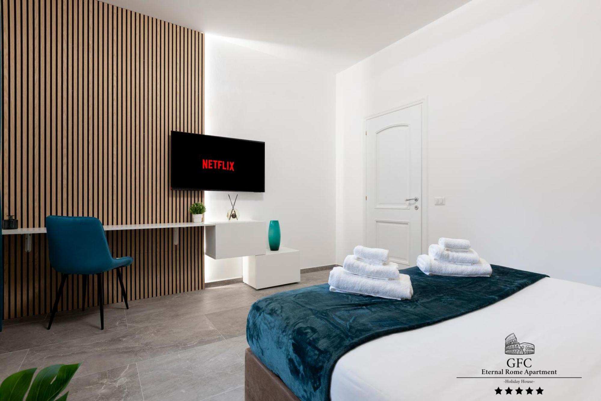 Gfc Eternal - 5min To Tiburtina Station Metrob, 2 Bathrooms, Terrace, A-c *